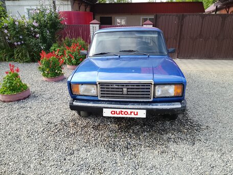 1999 Lada (ВАЗ) 2107, синий, 87000 рублей, вид 1