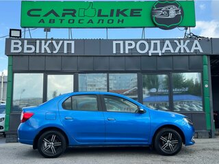 2014 Renault Logan II, синий, 799000 рублей, вид 4