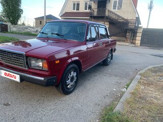 2007 Lada (ВАЗ) 2107, пурпурный, 325000 рублей, вид 3