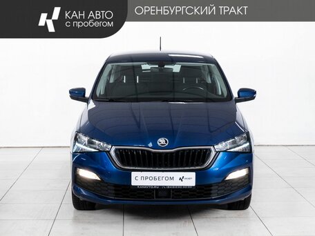 2021 Skoda Rapid II, синий, 1698000 рублей, вид 2