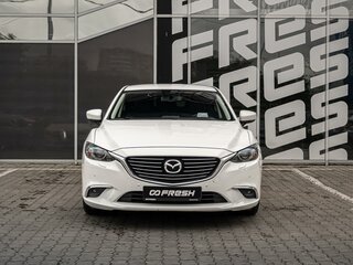 2016 Mazda 6 III (GJ) Рестайлинг, белый, 1680000 рублей, вид 3