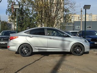 2012 Hyundai Solaris I, серебристый, 499000 рублей, вид 4
