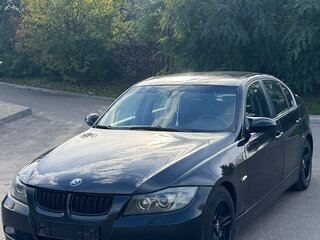 2007 BMW 3 серии 325i V (E90/E91/E92/E93), чёрный, 745000 рублей, вид 1