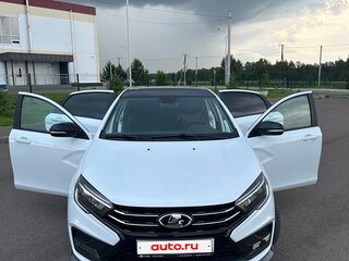 2023 Lada (ВАЗ) Vesta I Рестайлинг (NG), белый, 1050000 рублей, вид 3