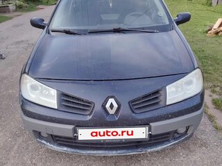 2007 Renault Megane II Рестайлинг, синий, 370000 рублей, вид 1