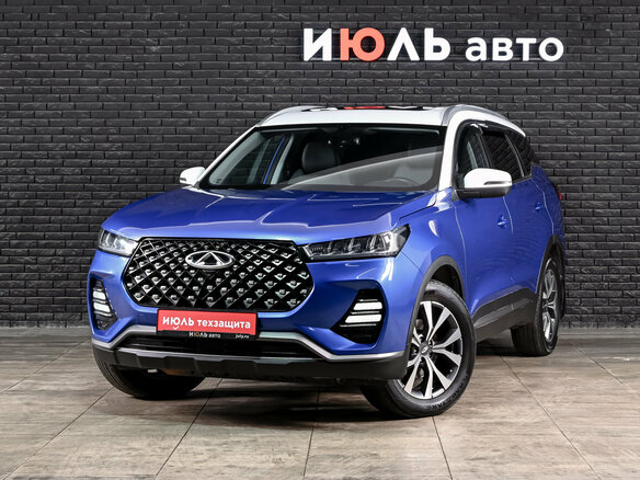 2021 Chery Tiggo 7 Pro I, синий, 1640000 рублей