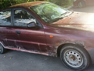 2008 Chevrolet Lanos I, красный, 85000 рублей, вид 3