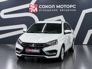 2024 Lada (ВАЗ) Vesta I Рестайлинг (NG), белый, 1469900 рублей, вид 4