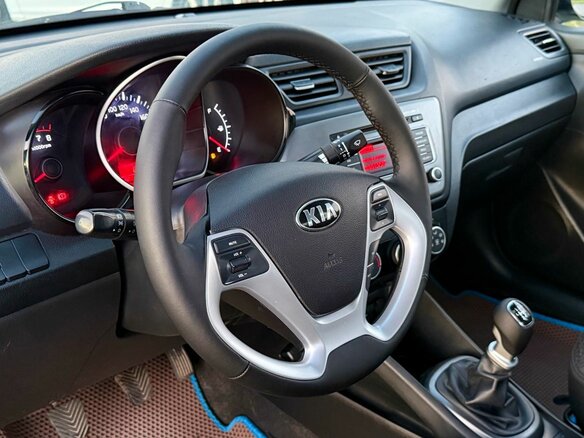 2016 Kia Rio III Рестайлинг, коричневый, 1089000 рублей - вид 11