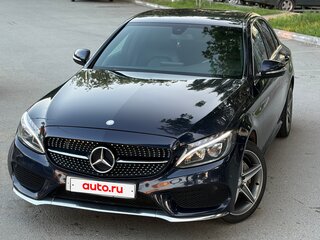 2014 Mercedes-Benz C-Класс 180 IV (W205), синий, 2100000 рублей, вид 2