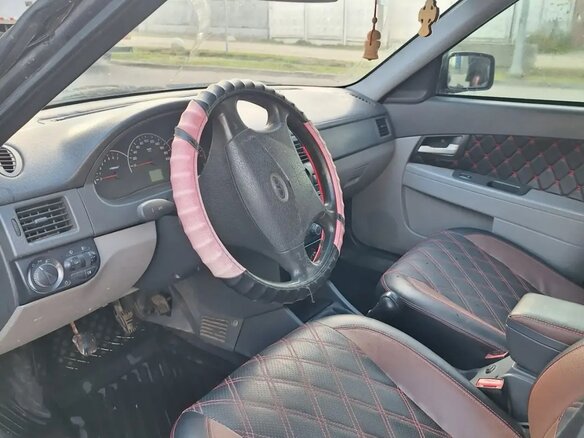 2008 Lada (ВАЗ) Priora I, чёрный