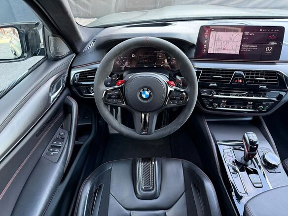 2022 BMW M5 CS VI (F90) Рестайлинг, зелёный - вид 9