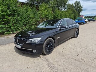 2012 BMW 7 серии Long 730Ld V (F01/F02/F04), чёрный, 2100000 рублей, вид 1