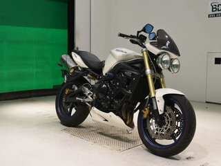 2009 Triumph Street Triple, белый, 439000 рублей, вид 3