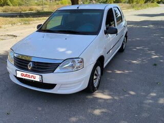 2011 Renault Logan I Рестайлинг, белый, 350000 рублей, вид 1