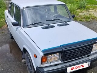 2008 Lada (ВАЗ) 2107, белый, 300000 рублей, вид 1