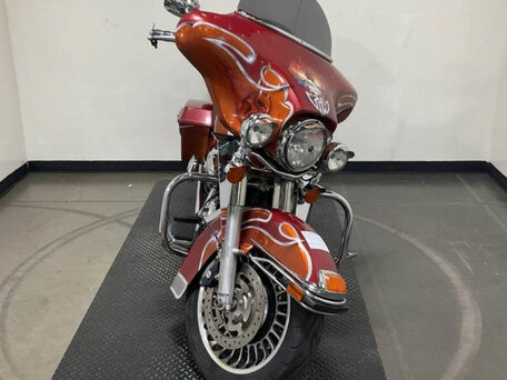 2011 Harley-Davidson Electra Glide, оранжевый, 630000 рублей, вид 3