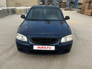 2008 Hyundai Accent ТагАЗ II, синий, 350000 рублей, вид 2