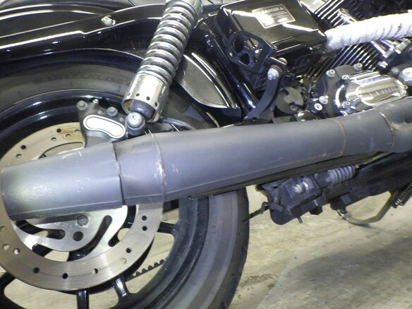 2007 Harley-Davidson Dyna Low Rider, чёрный, 480000 рублей - вид 3
