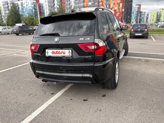 2006 BMW X3 25i I (E83), чёрный, 650000 рублей, вид 4