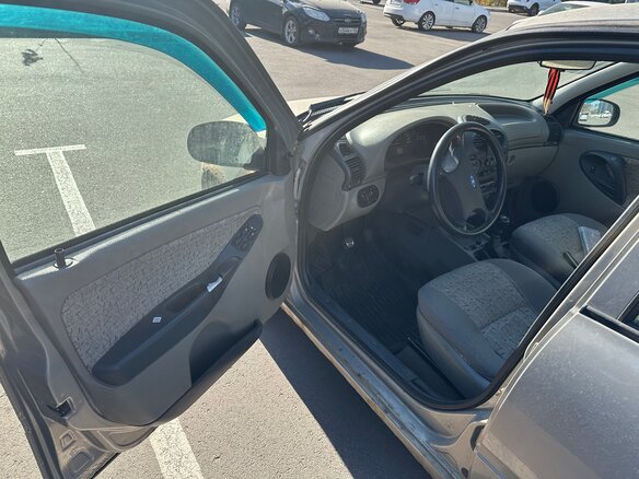 2006 Lada (ВАЗ) Kalina I, бежевый, 90000 рублей - вид 6