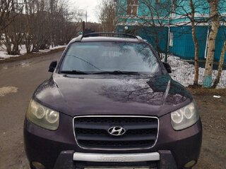 2008 Hyundai Santa Fe II, пурпурный, 600000 рублей, вид 2