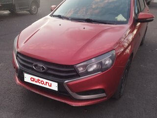 2017 Lada (ВАЗ) Vesta I, красный, 600000 рублей, вид 2