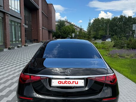 2022 Mercedes-Benz S-Класс 400 d 4MATIC VII (W223), чёрный, 9100000 рублей, вид 4