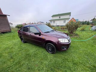 2016 Lada (ВАЗ) Granta I, пурпурный, 399000 рублей, вид 2