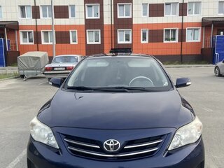 2012 Toyota Corolla X (E140, E150) Рестайлинг, синий, 1150000 рублей, вид 1