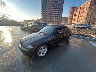 1998 BMW 3 серии 318i IV (E46), чёрный, 360000 рублей, вид 2