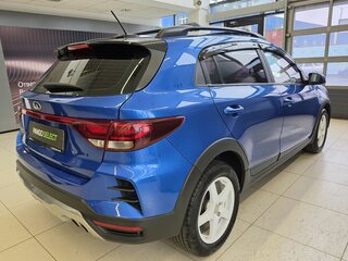 2021 Kia Rio X IV Рестайлинг, синий, 1499000 рублей, вид 4
