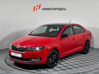 2019 Skoda Rapid I Рестайлинг, красный, 1209000 рублей, вид 1