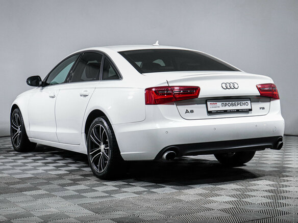 2011 Audi A6 IV (C7), белый - вид 6