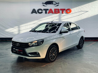 2018 Lada (ВАЗ) Vesta I, белый, 890000 рублей, вид 1