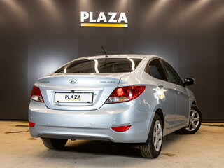 2011 Hyundai Solaris I, голубой, 845000 рублей, вид 3