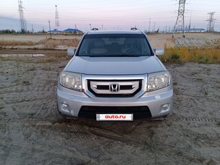 2008 Honda Pilot II, серебристый, 1400000 рублей, вид 1