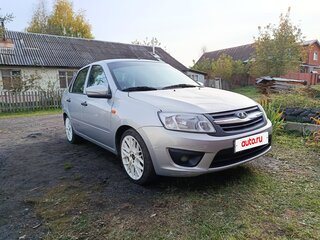 2015 Lada (ВАЗ) Granta I, серебристый, 350000 рублей, вид 4