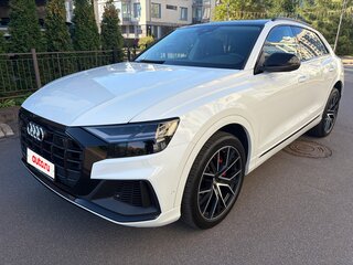 2020 Audi Q8 55 TFSI I (4M), белый, 5450000 рублей, вид 1