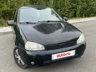 2011 Lada (ВАЗ) Kalina I, чёрный, 160000 рублей, вид 2