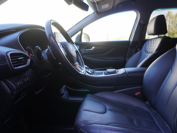 2021 Hyundai Santa Fe IV Рестайлинг, серый, 3643000 рублей - вид 9