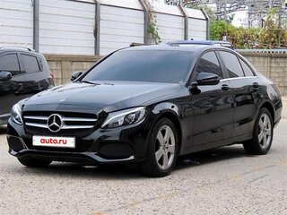 2018 Mercedes-Benz C-Класс 200 BlueTEC IV (W205), чёрный, 1569100 рублей, вид 2