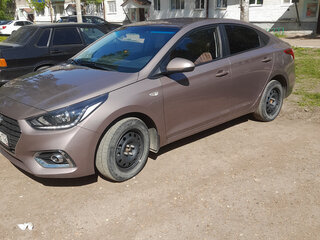 2019 Hyundai Solaris II, коричневый, 1250000 рублей, вид 4