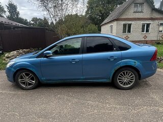 2008 Ford Focus II Рестайлинг, синий, 310000 рублей, вид 4
