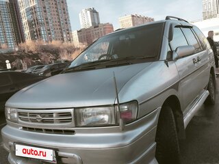 1996 Nissan Prairie Joy II (M11), серый, 370000 рублей, вид 3