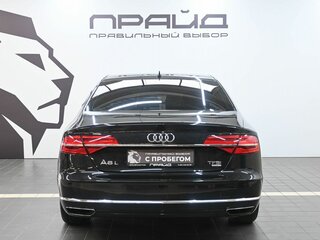 2014 Audi A8 Long III (D4) Рестайлинг, чёрный, 1959900 рублей, вид 5