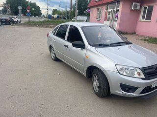 2015 Lada (ВАЗ) Granta I, серебристый, 400000 рублей, вид 3