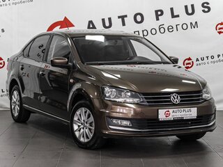 2016 Volkswagen Polo V Рестайлинг, коричневый, 1049000 рублей, вид 1