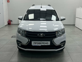 2022 LADA (ВАЗ) Largus, серебристый, 850000 рублей, вид 2