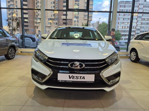 2026 Lada (ВАЗ) Vesta I Рестайлинг (NG), белый, 2010000 рублей - вид 2
